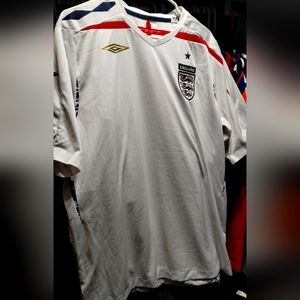 2007-2009 England football jersey